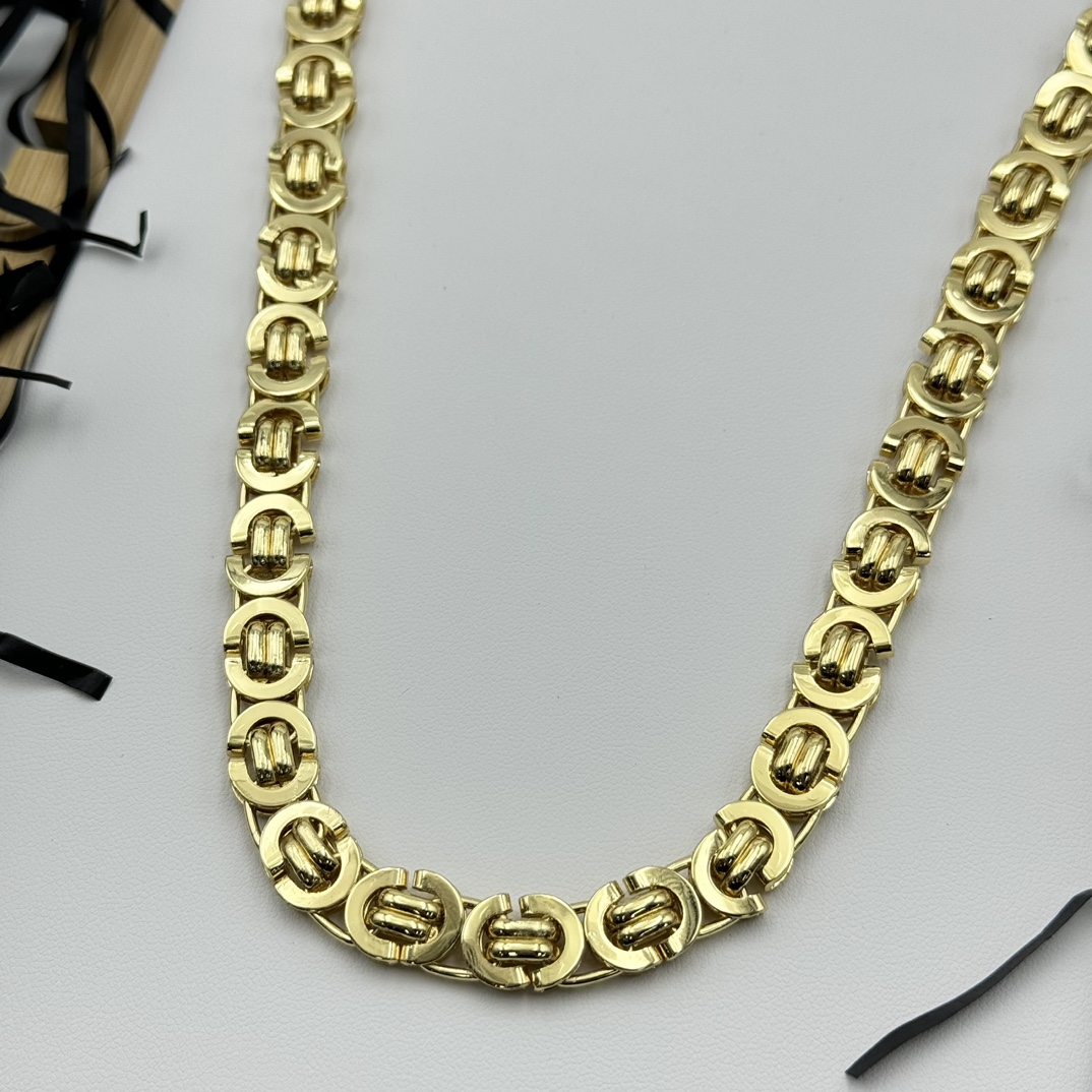 Gold chunky link chain bracelet wholesale